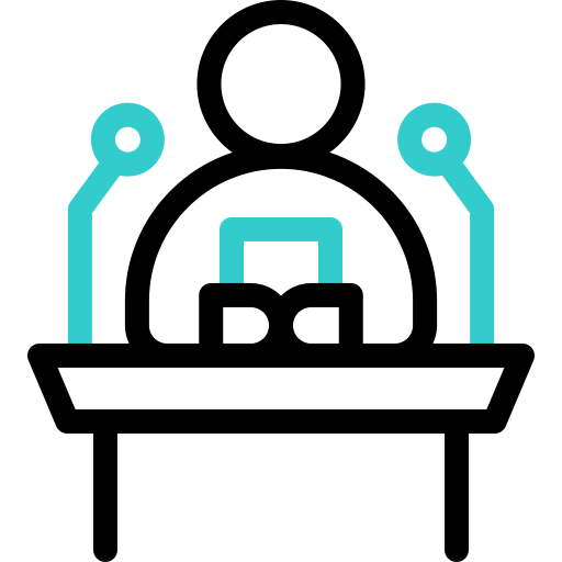 Press conference free icon