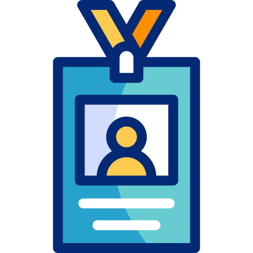 언론인 카드 무료 아이콘