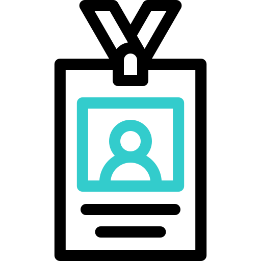 언론인 카드 무료 아이콘