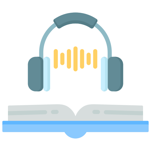 audio libro icono gratis