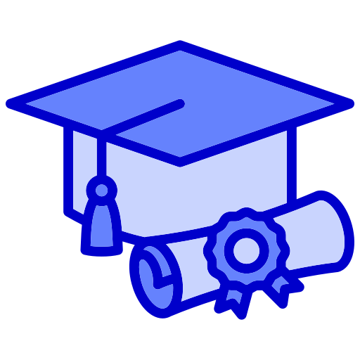 graduación icono gratis