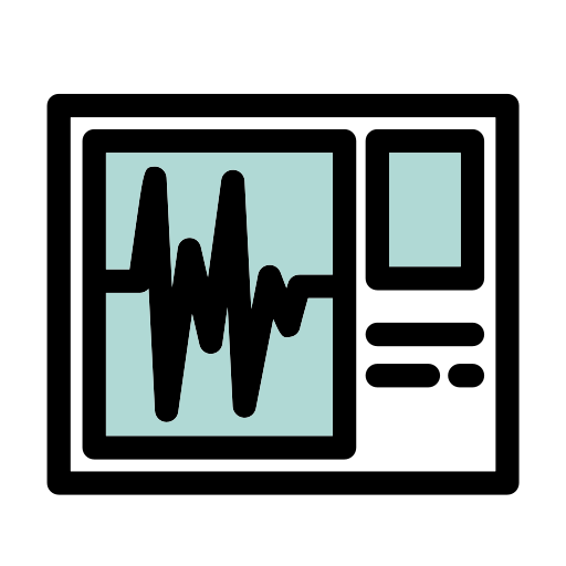 Medical computer free icon Medical computer free icon