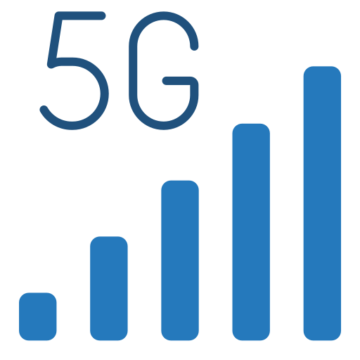 5g Icône gratuit 5g Icône gratuit