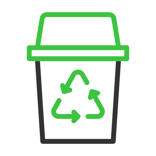 papelera de reciclaje icono gratis