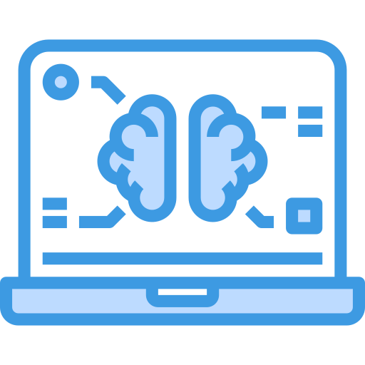 Inteligencia artificial icono gratis