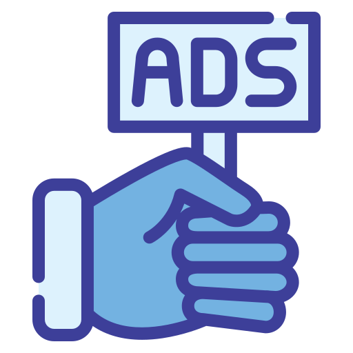 광고하는 무료 아이콘