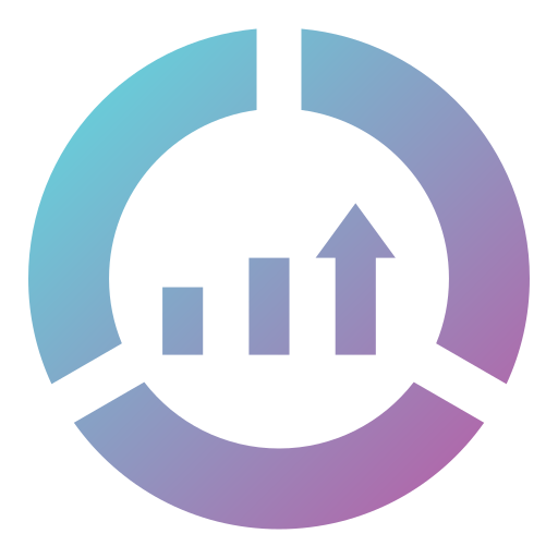 gráfico circular icono gratis