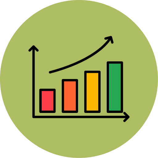 crecimiento icono gratis