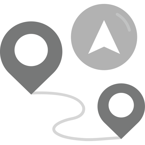 distancia icono gratis