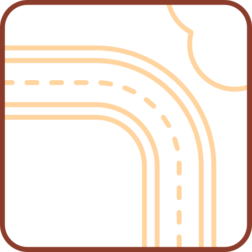 carretera icono gratis