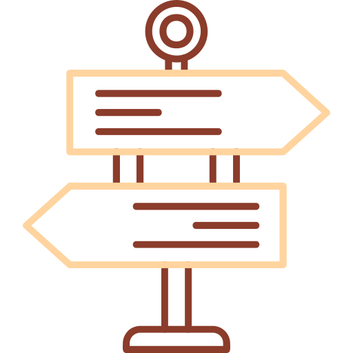 dirección icono gratis