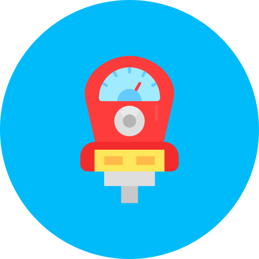 Meter free icon Meter free icon