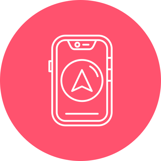 dirección icono gratis