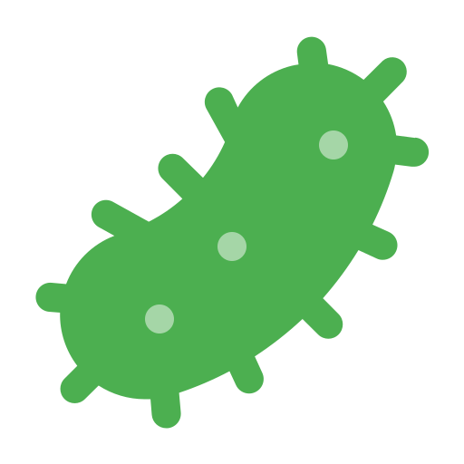 bacterias icono gratis