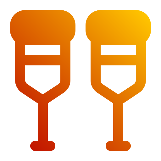 muletas grátis ícone