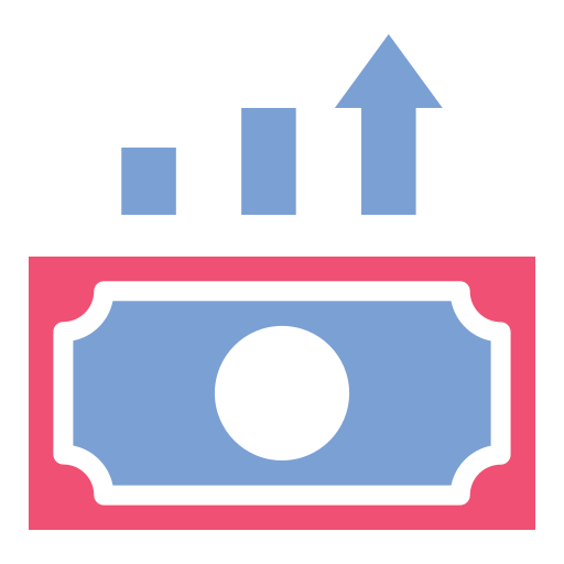 crecimiento del dinero icono gratis