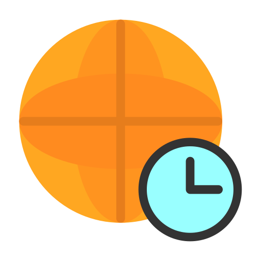 Time zone free icon