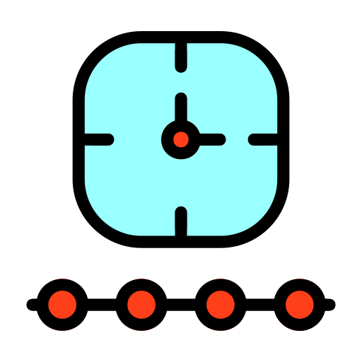 Clock free icon Clock free icon