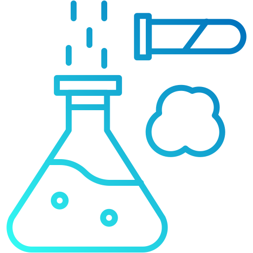 reacción química icono gratis