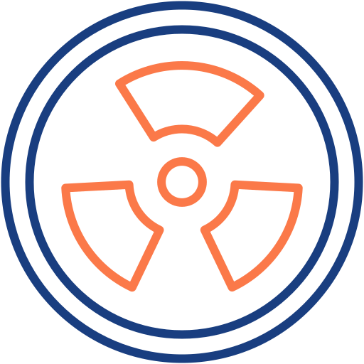 Nuclear free icon