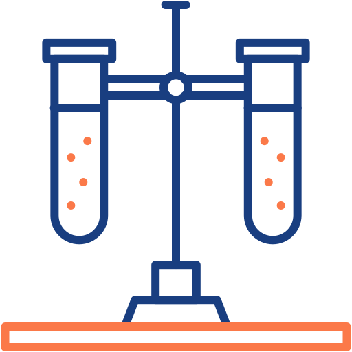 soporte para tubos de ensayo icono gratis