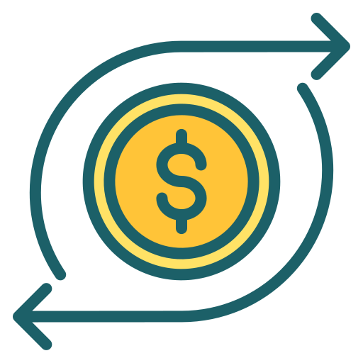 현금 흐름 무료 아이콘