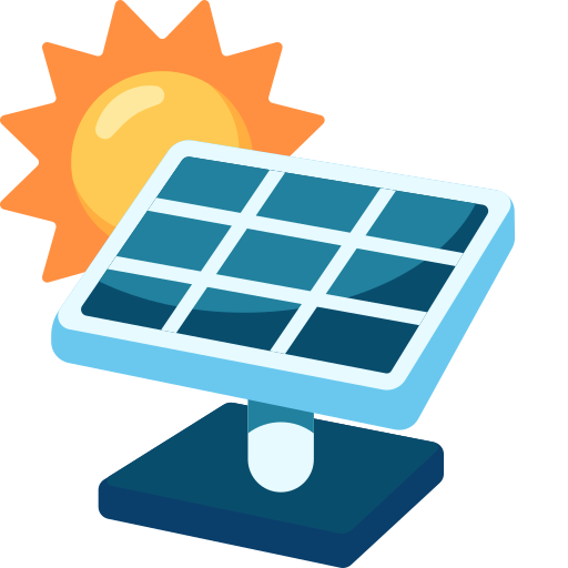 panel solar icono gratis