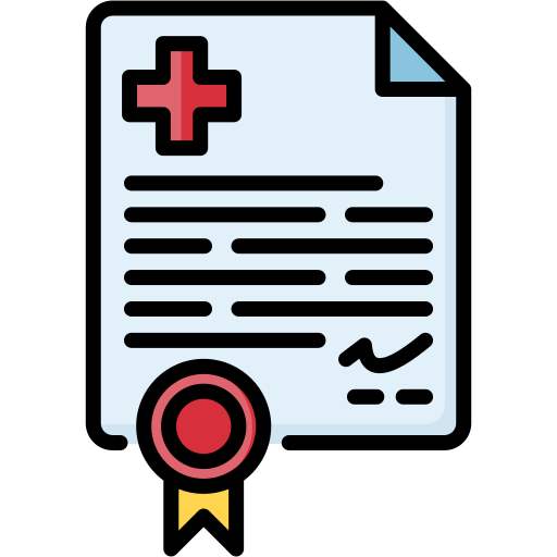 Ärztliche bescheinigung kostenlos Icon Ärztliche bescheinigung kostenlos Icon