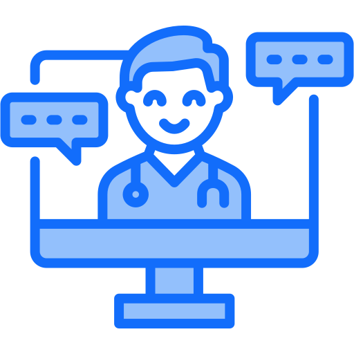 telemedizin kostenlos Icon telemedizin kostenlos Icon