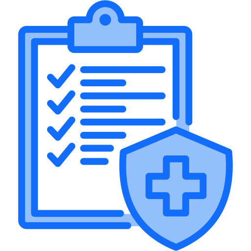 seguro médico grátis ícone seguro médico grátis ícone