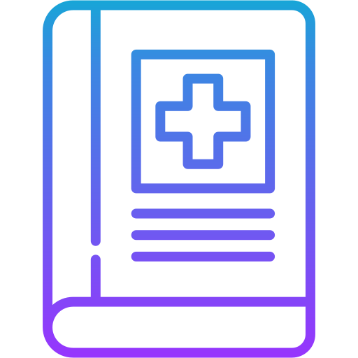 libro medico icono gratis