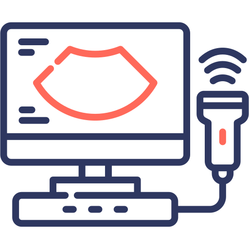 ultrasonografía icono gratis