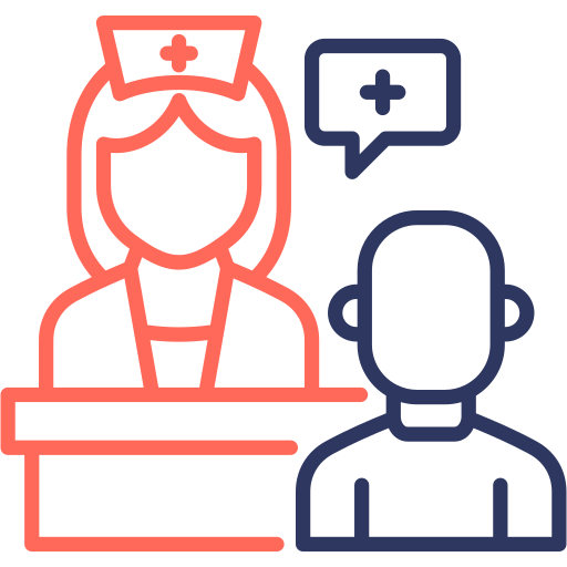 oficina del doctor icono gratis