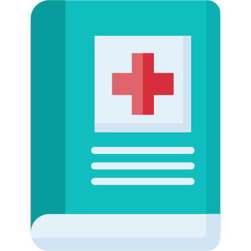 libro medico icono gratis