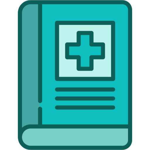 libro medico icono gratis