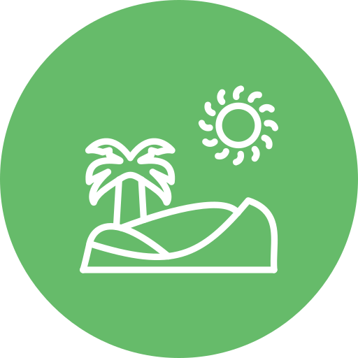 desierto icono gratis