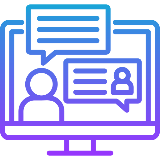 discussion en ligne Icône gratuit discussion en ligne Icône gratuit