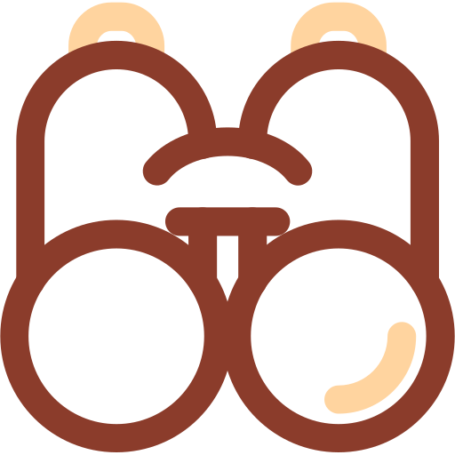 prismáticos icono gratis