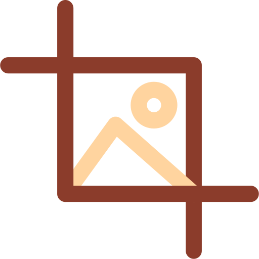 Crop free icon