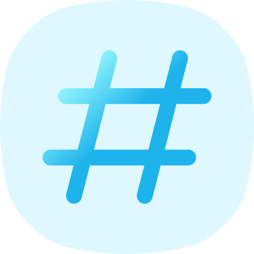 hashtag icono gratis