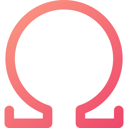 omega icono gratis