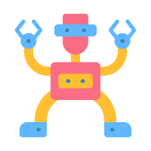 robot humanoide icono gratis