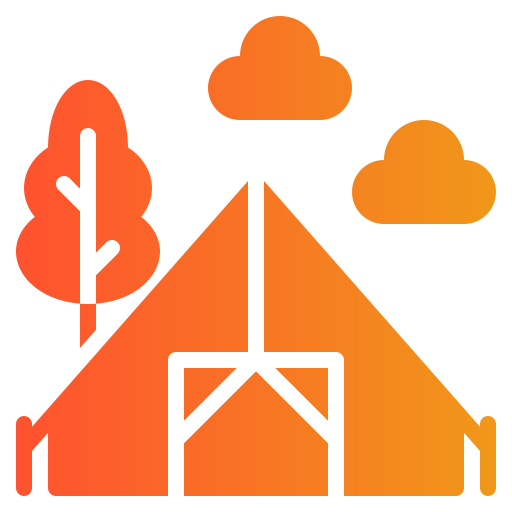 캠핑 무료 아이콘