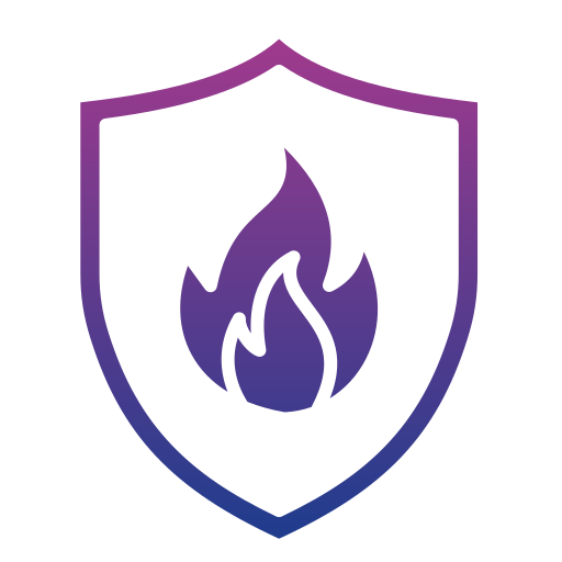 prevención de fuego icono gratis