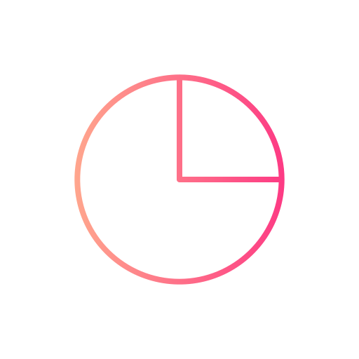 gráfico circular icono gratis
