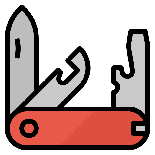 cuchillo suizo icono gratis