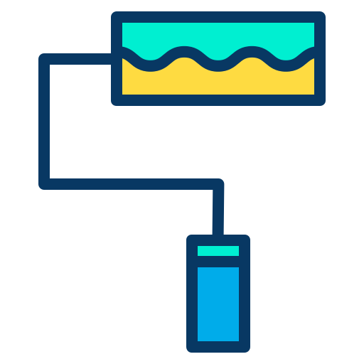 Paint roller - Free edit tools icons