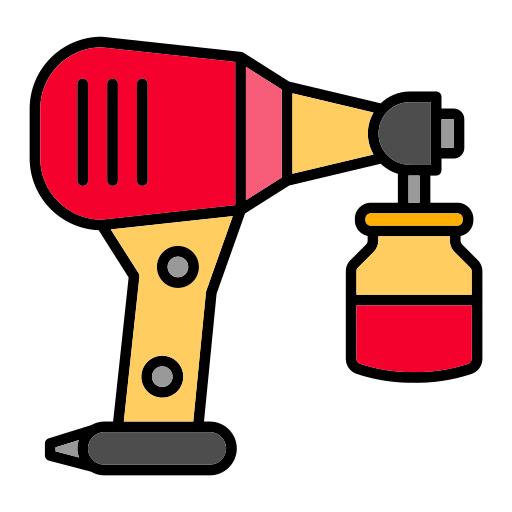 pintura en spray icono gratis