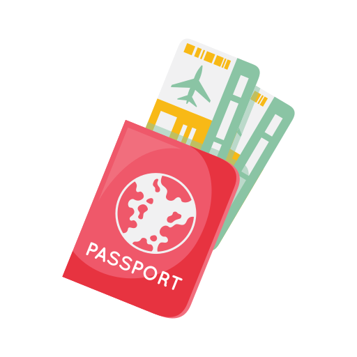 pasaporte icono gratis