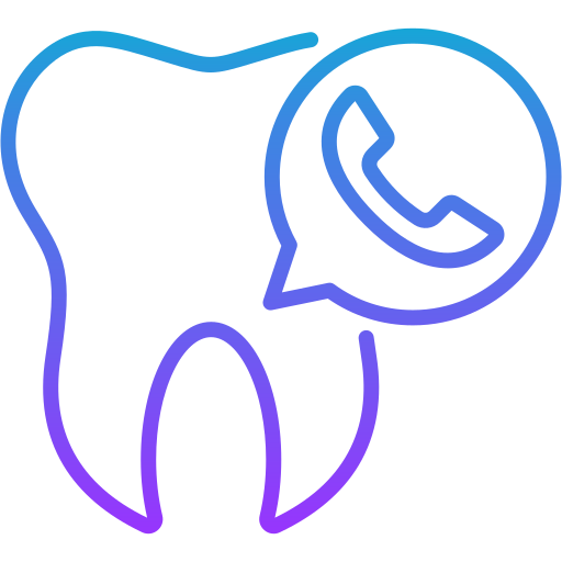 servicio dental icono gratis